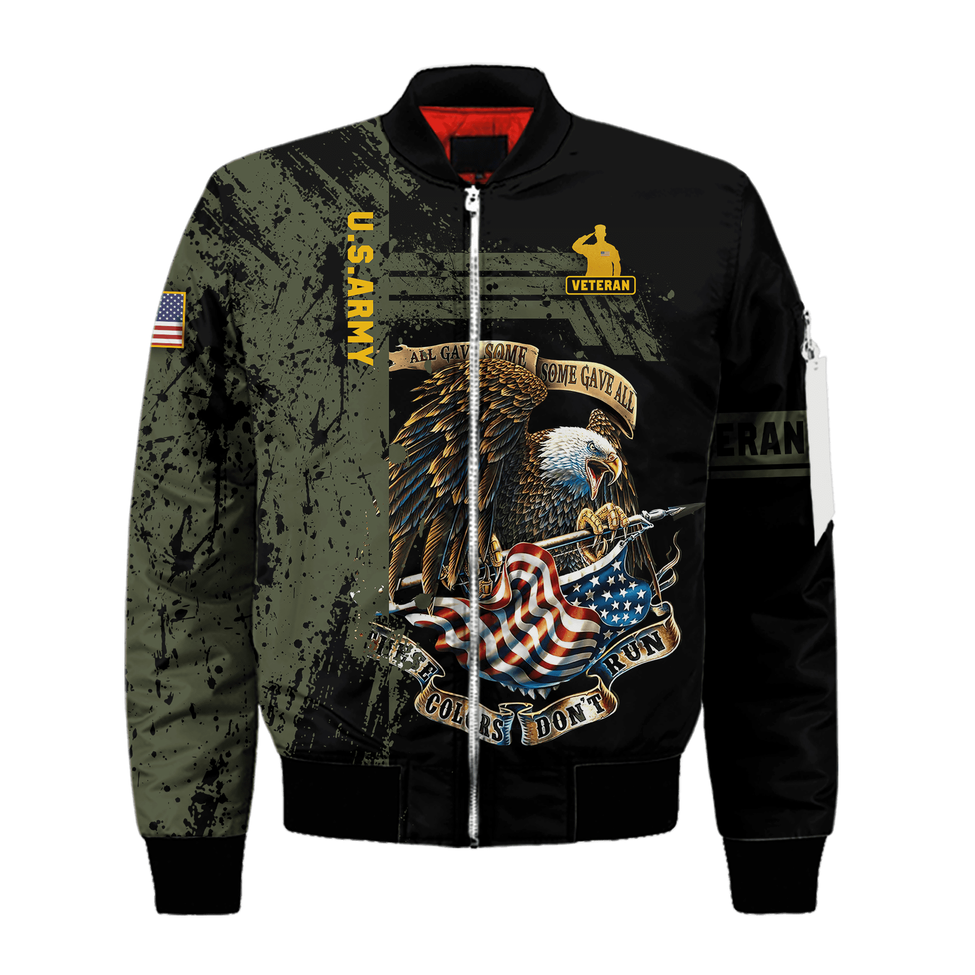 US Veteran - All Gave Some Some Gave All Zip Hoodie – Amazing Customize