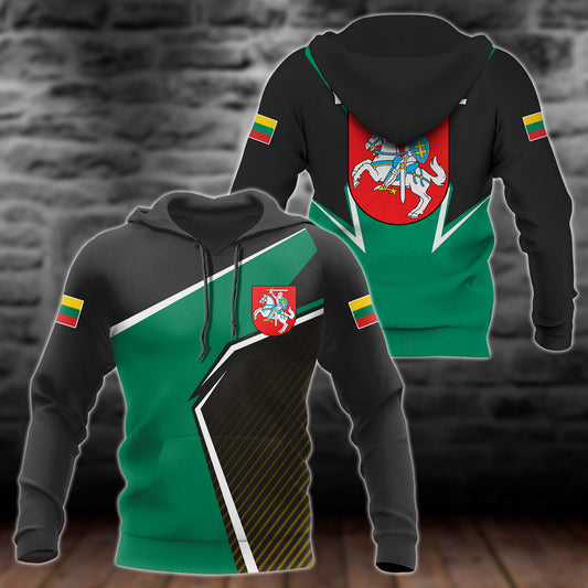 Customize Lithuania Coat Of Arms Victory V2 Unisex Adult Shirts