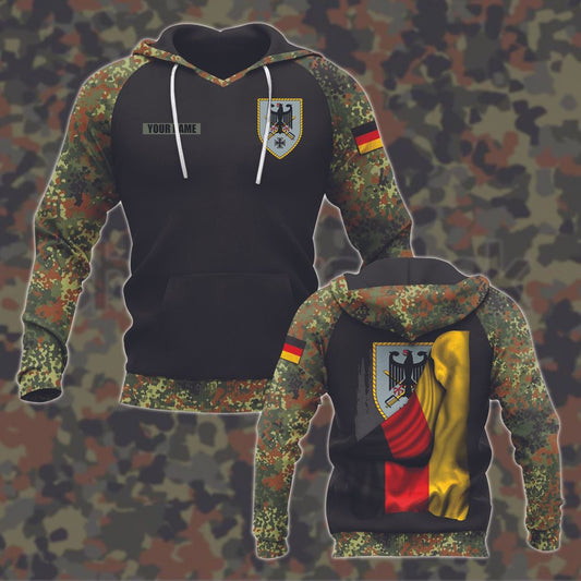 Personalisiere die Kapuzenpullover für Unisex-Erwachsene der Deutschen Armee V2