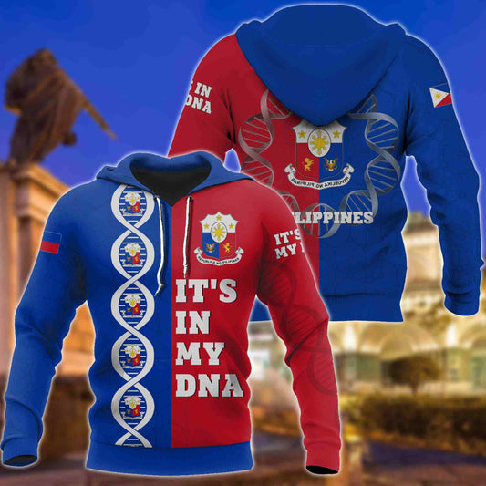 Philippines DNA Unisex Adult Hoodies