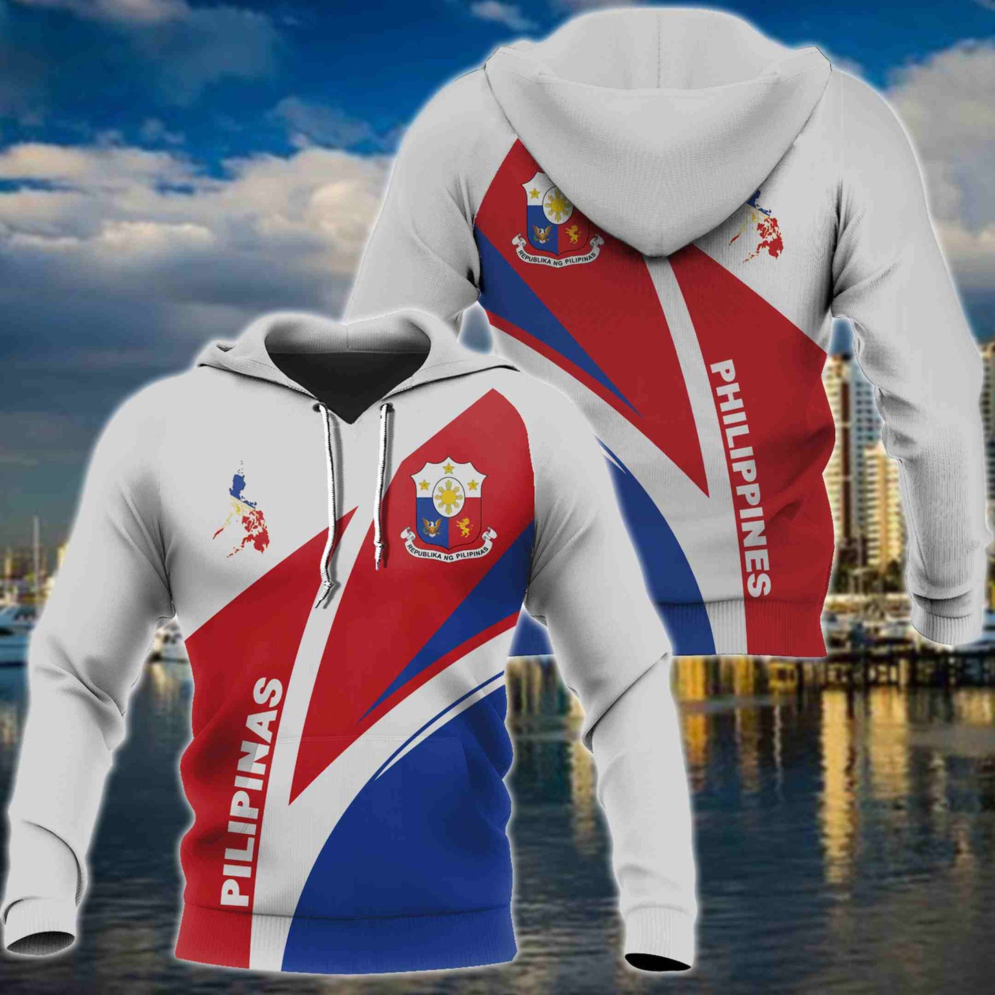 Philippinen Spezialversion Unisex Erwachsene Hoodies