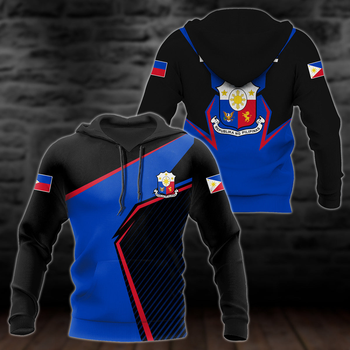 Customize Philippines Coat Of Arms Victory P2 Unisex Adult Shirts