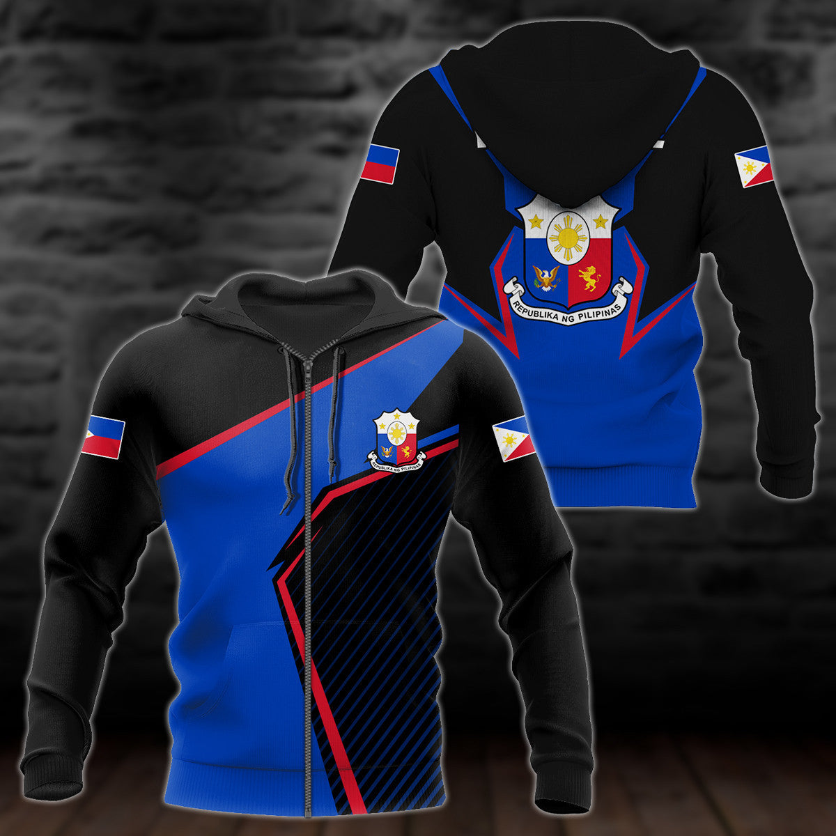 Customize Philippines Coat Of Arms Victory P2 Unisex Adult Shirts