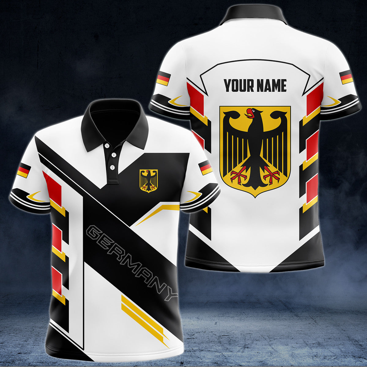 Customize Germany Coat Of Arms Cyber Form Unisex Adult Shirts