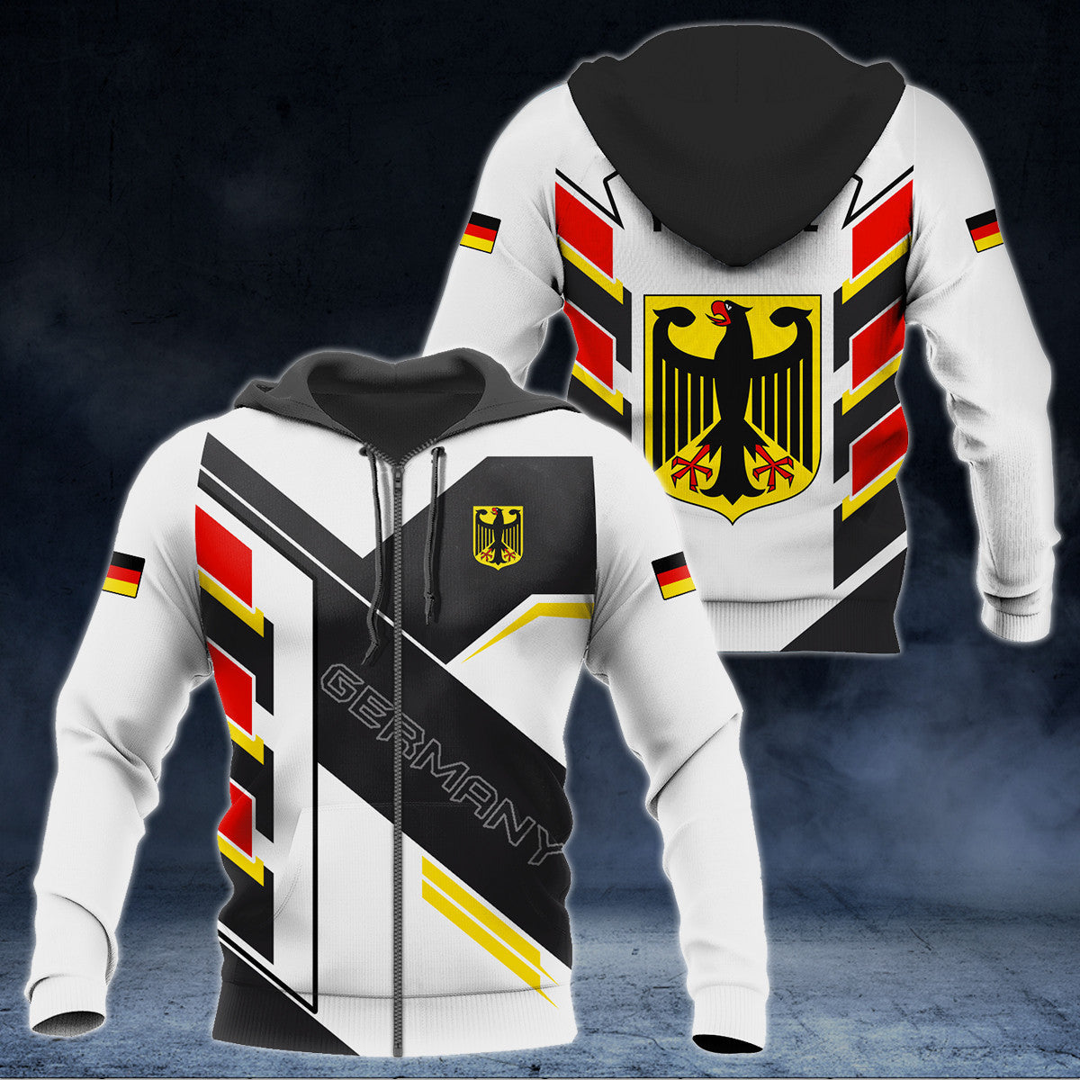 Customize Germany Coat Of Arms Cyber Form Unisex Adult Shirts