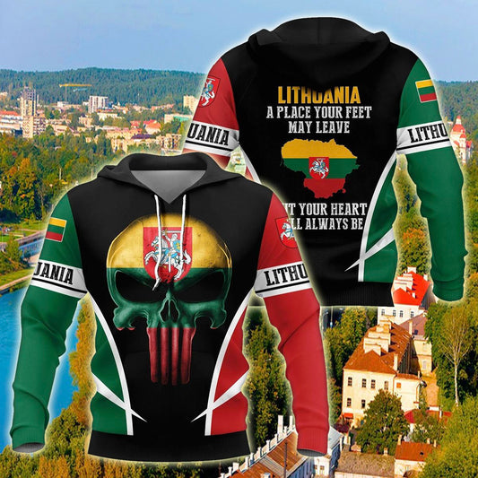 Lithuania Skull Special Unisex Adult Shirts