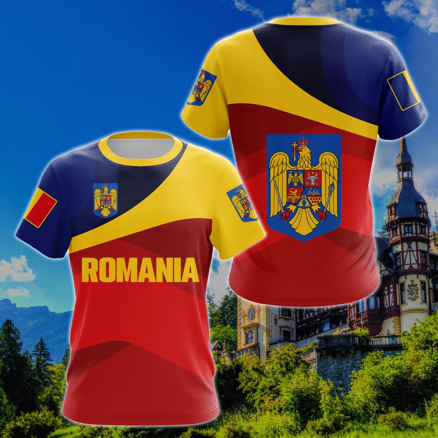 Romania Unisex Adult Shirts