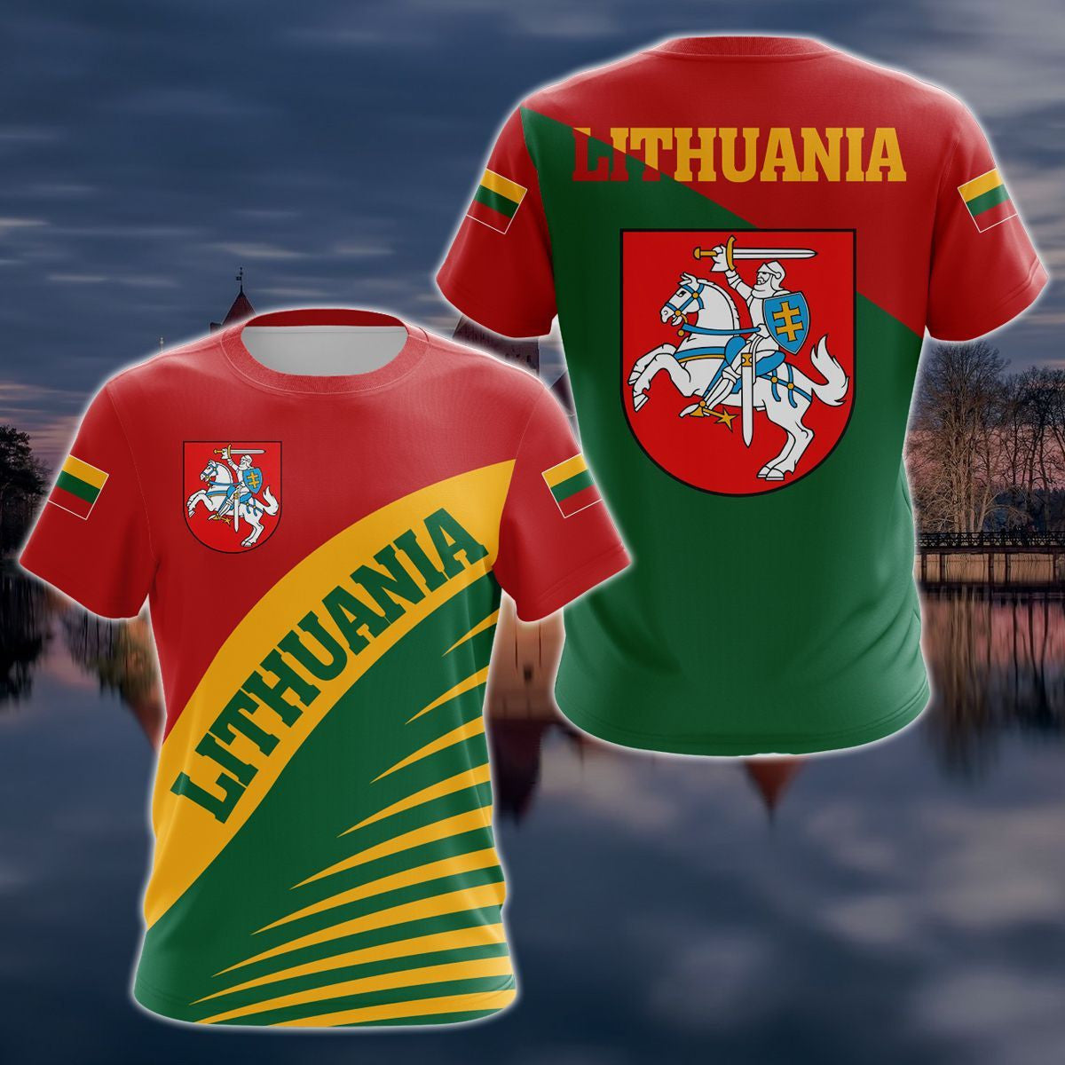 Lithuania Unisex Adult Shirts