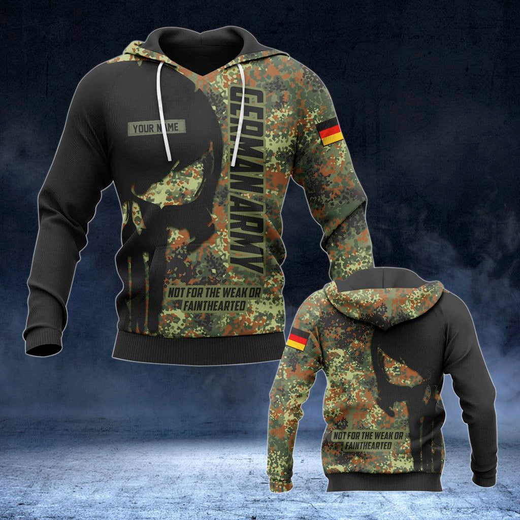 Deutsches Armee-Tarnmuster – Totenkopf, Unisex, für Erwachsene