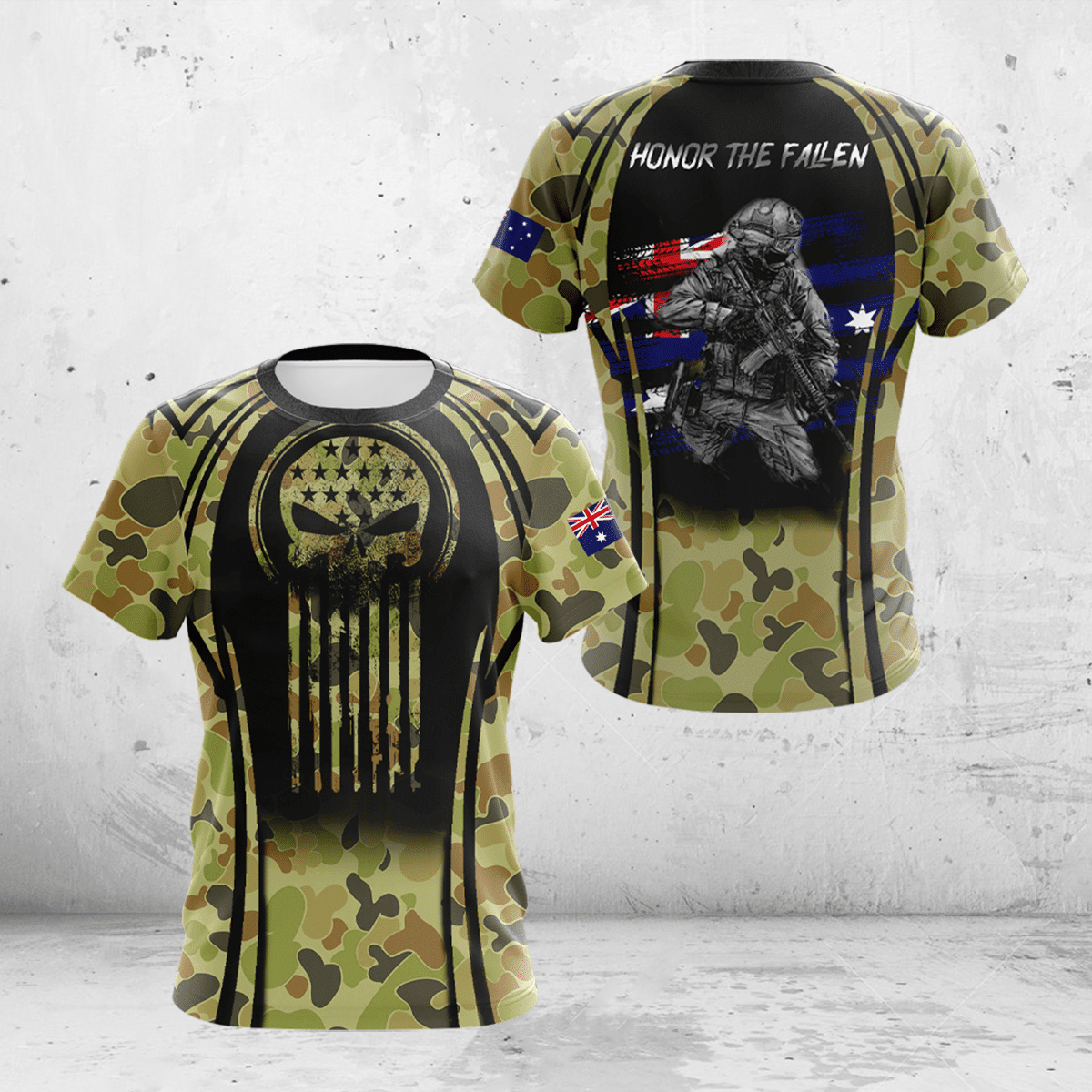 Australian Army Honor The Fallen Unisex Adult Shirts