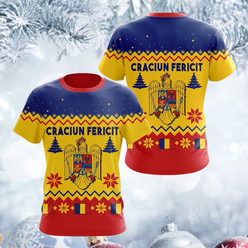 Romania Christmas Unisex Adult Shirts