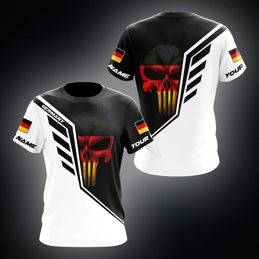 Custom Name Germany Wing Unisex Adult Shirts