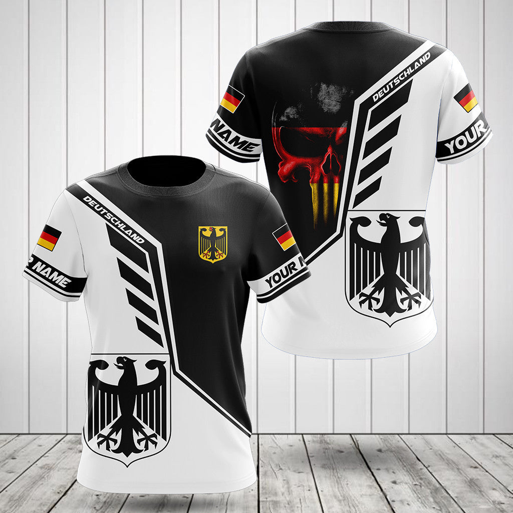 Custom Name Germany Deutschland Wing And Coat Of Arms Unisex Adult Shirts