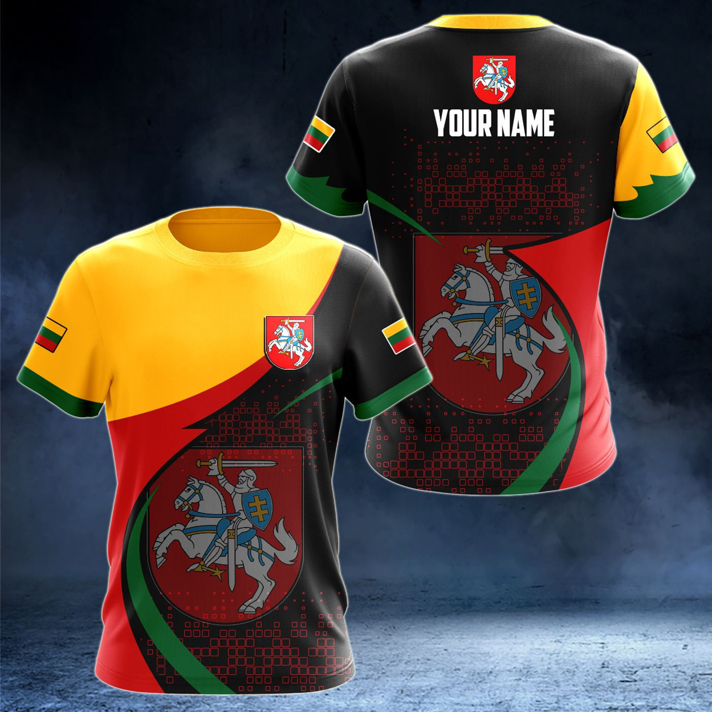 Customize Lithuania Future Style Unisex Adult Shirts