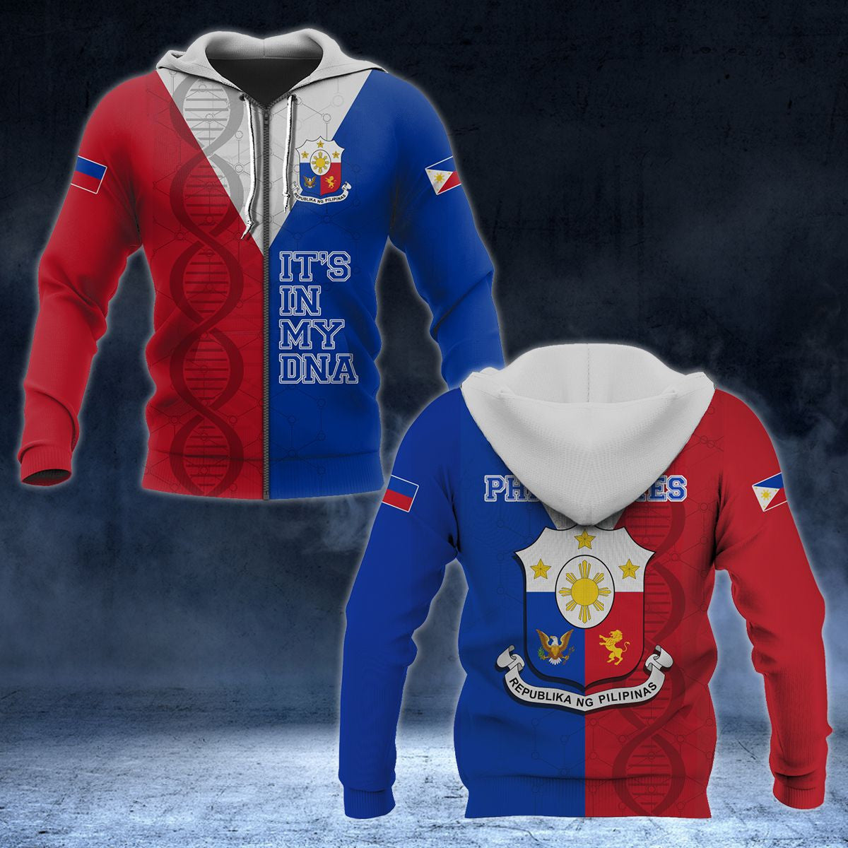 Philippines DNA - New Version Unisex Adult Hoodies