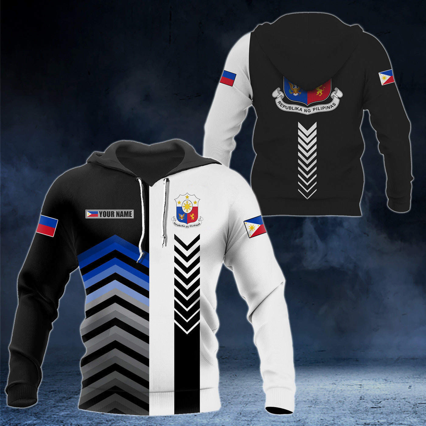 Customize Coat Of Arms Philippines Speed Style Unisex Adult Shirts