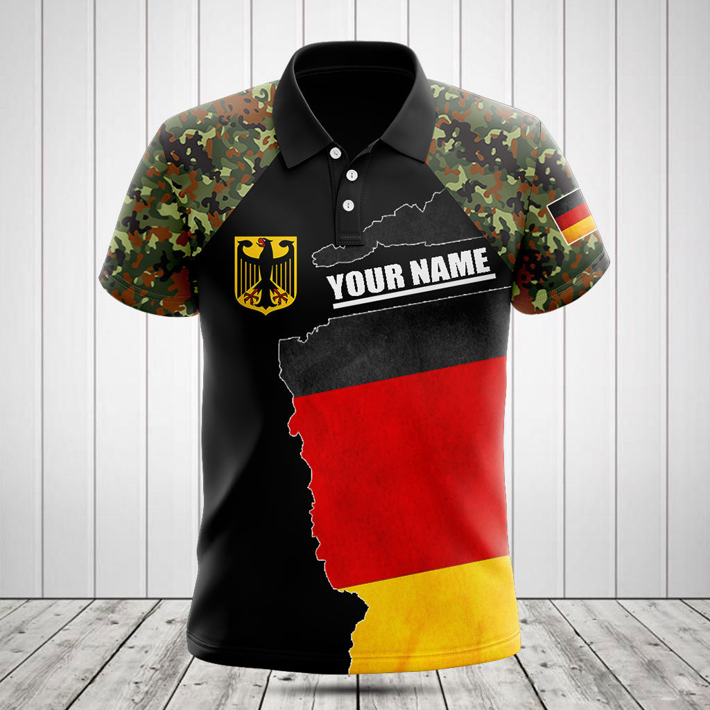 Customize Germany Coat Of Arms Camouflage Shirts