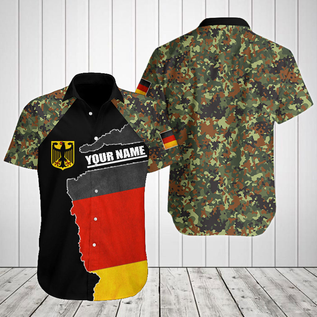 Customize Germany Coat Of Arms Camouflage Shirts