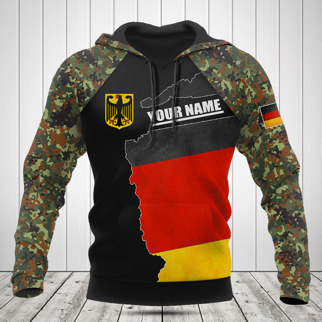 Customize Germany Coat Of Arms Camouflage Shirts