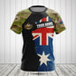 Customize Australia Coat Of Arms Camouflage Shirts