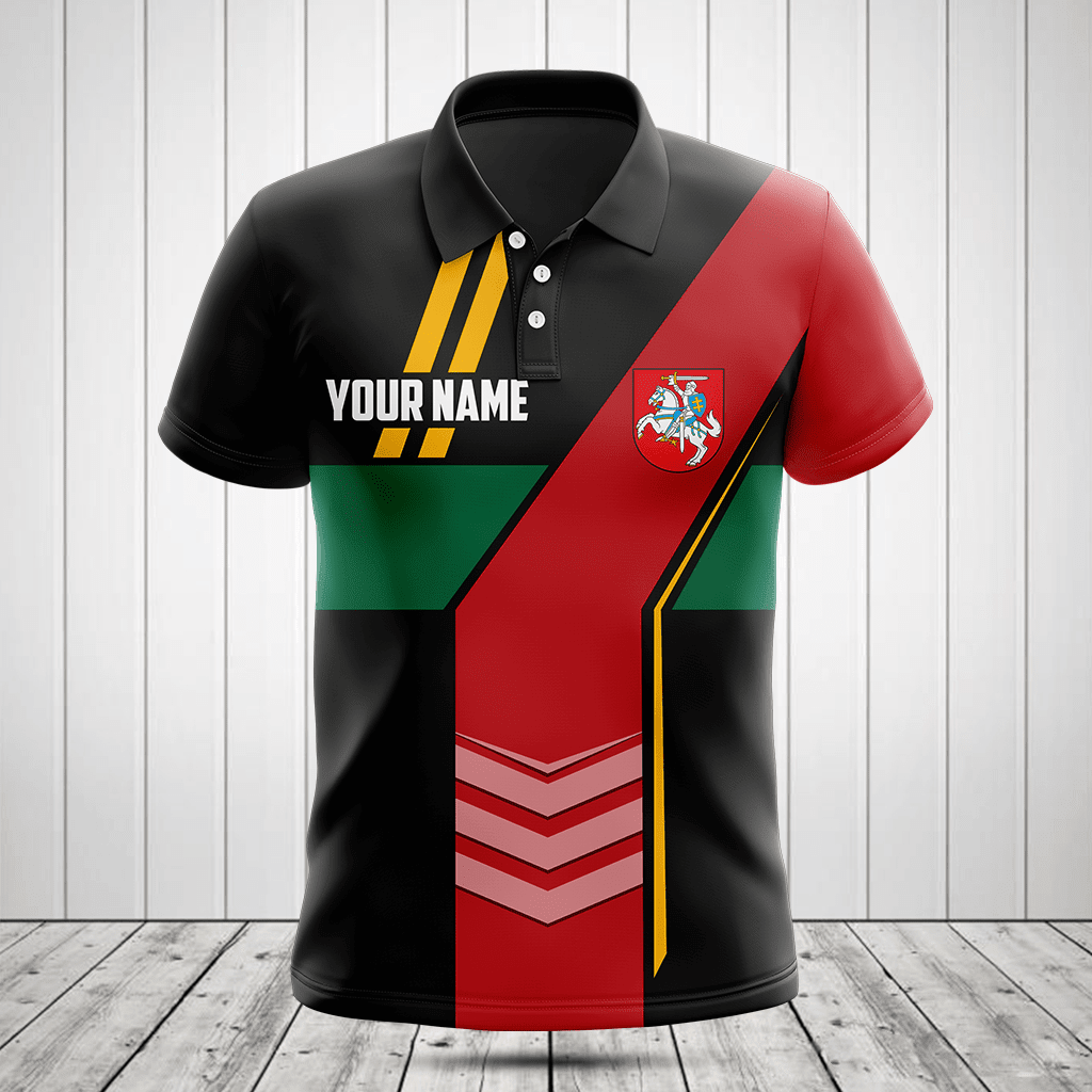 Customize Lithuania Flag Speed Style Shirts