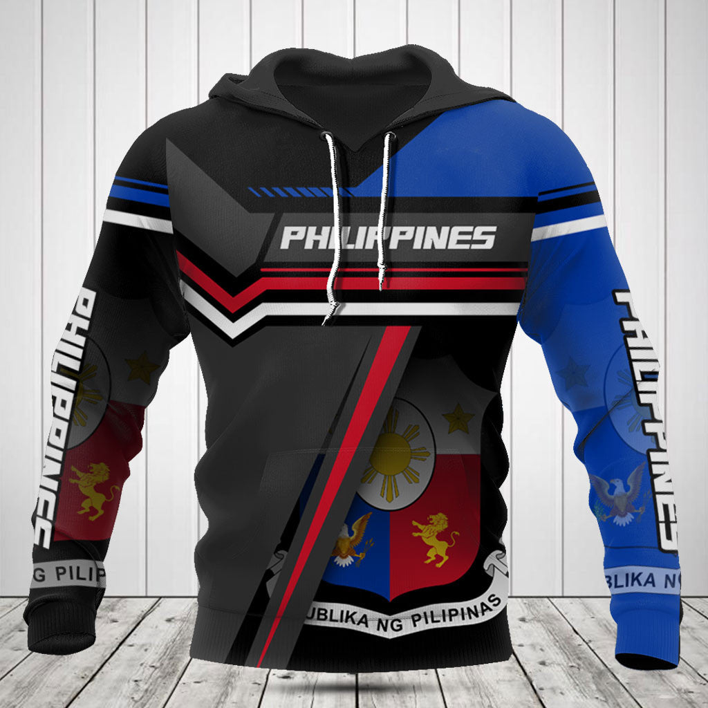 Philippinen Wappen 3D Shirts personalisieren