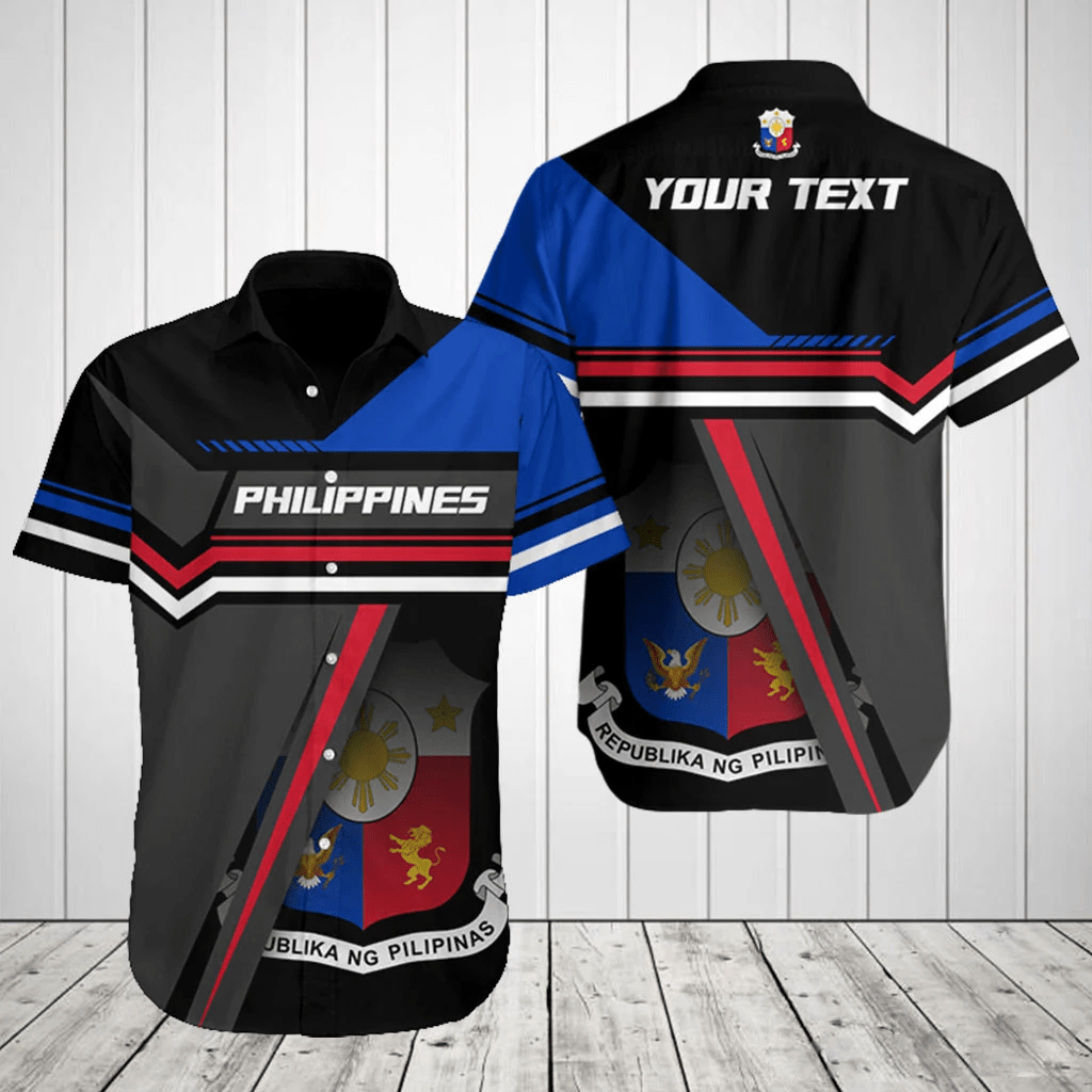 Philippinen Wappen 3D Shirts personalisieren