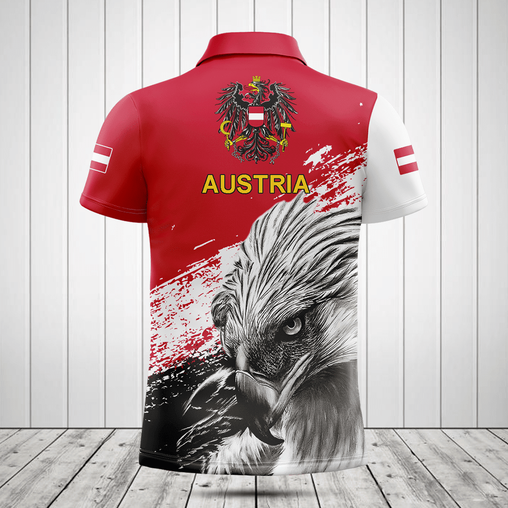 Customize Austria Coat Of Arms Eagle Shirts