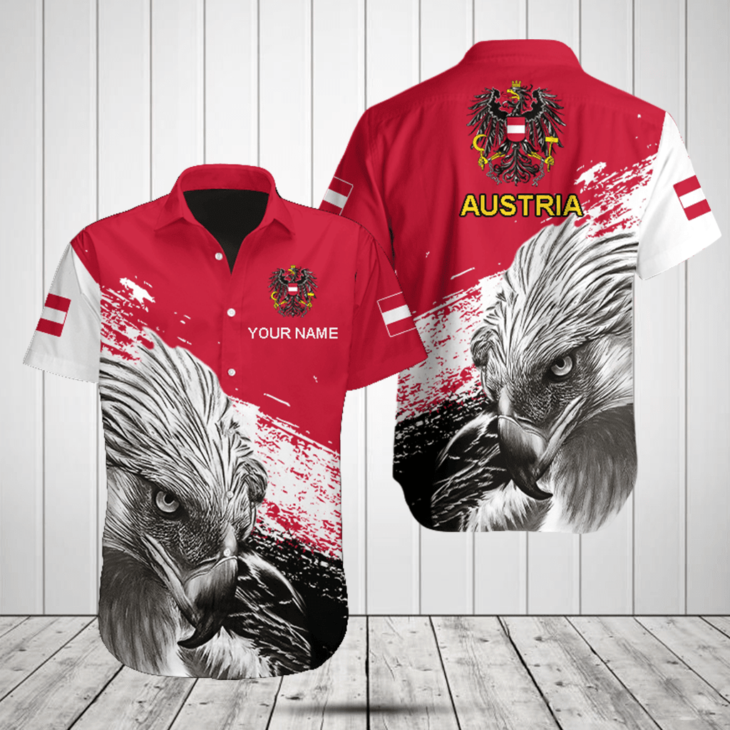 Customize Austria Coat Of Arms Eagle Shirts