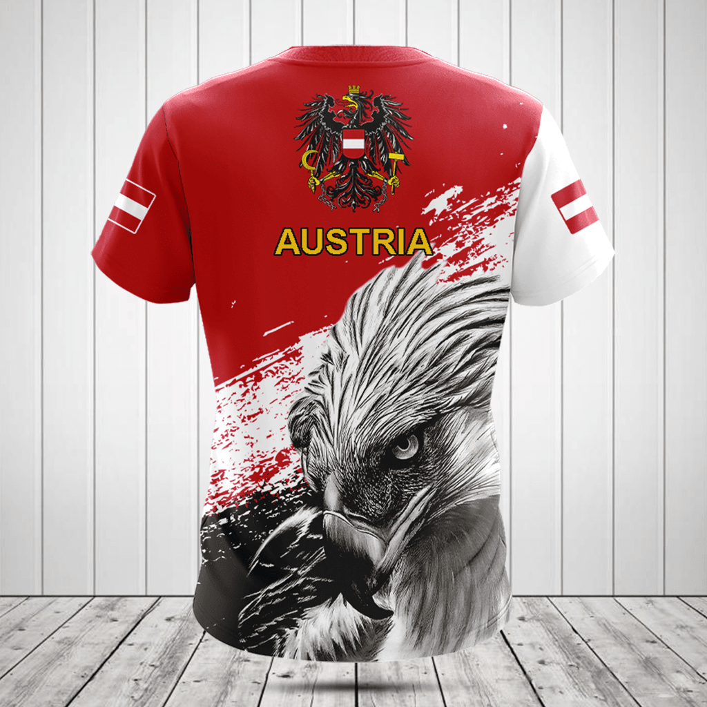 Customize Austria Coat Of Arms Eagle Shirts