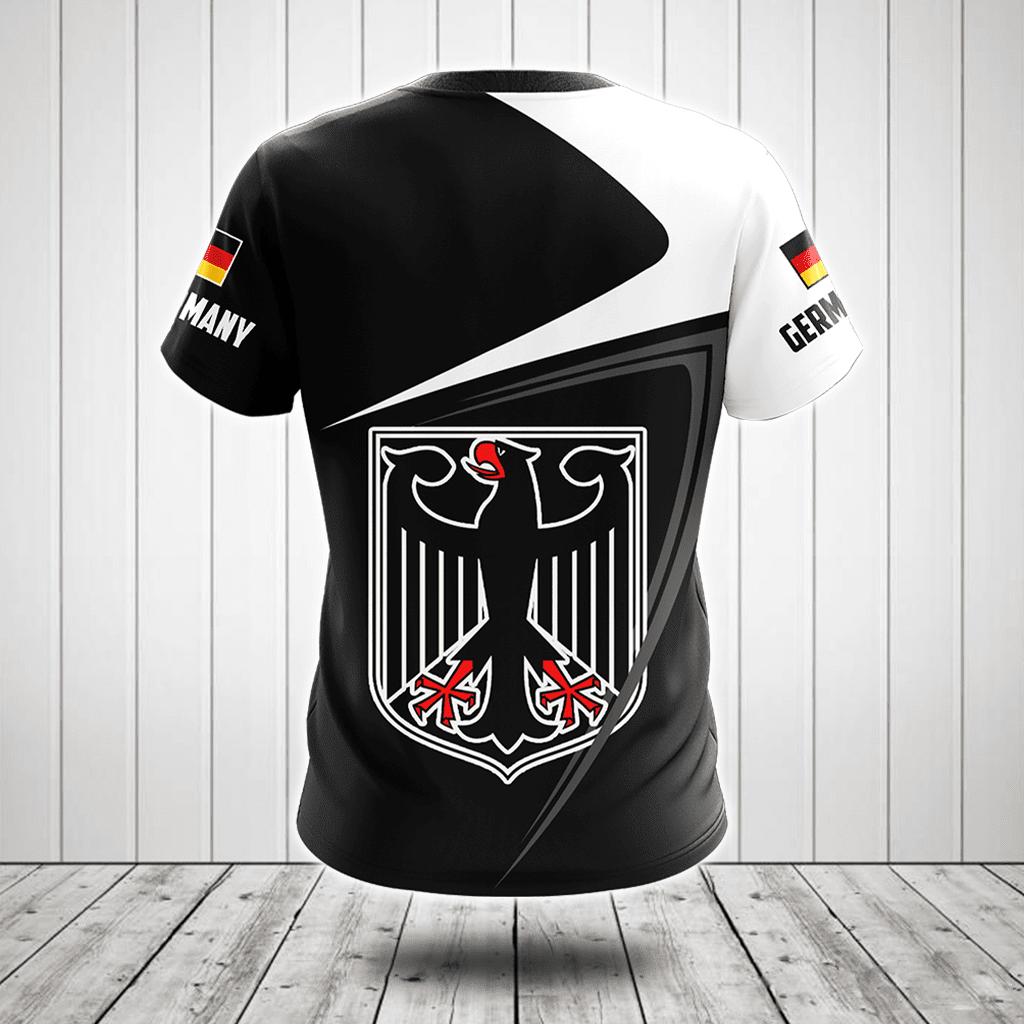 Customize Germany Symbol Black And White Shirts