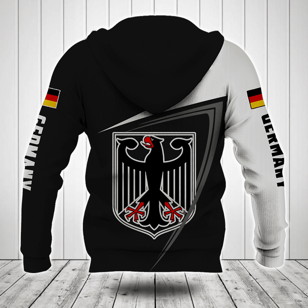 Customize Germany Symbol Black And White Shirts