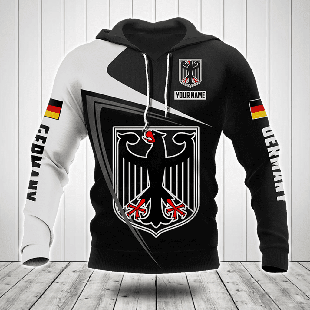 Customize Germany Symbol Black And White Shirts