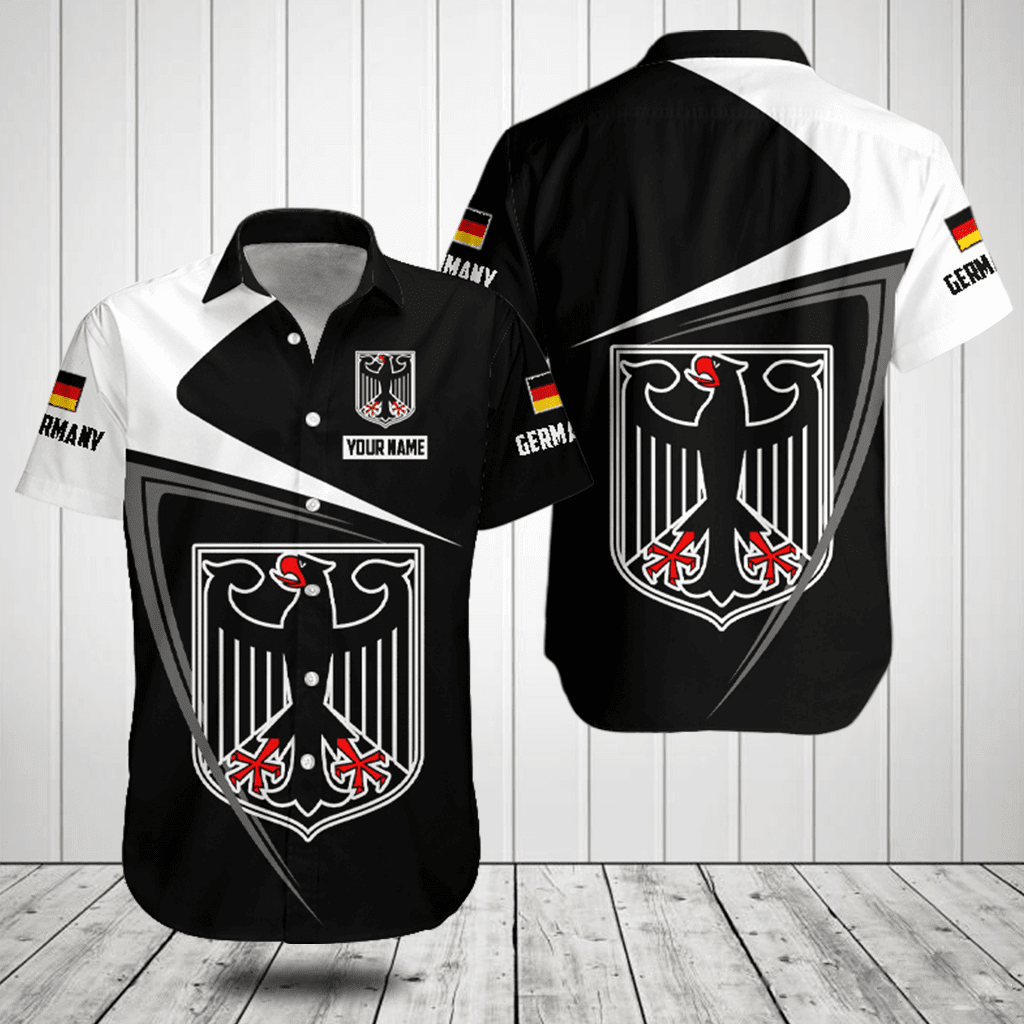 Deutschland Symbol Schwarz-Weiß-Shirts anpassen