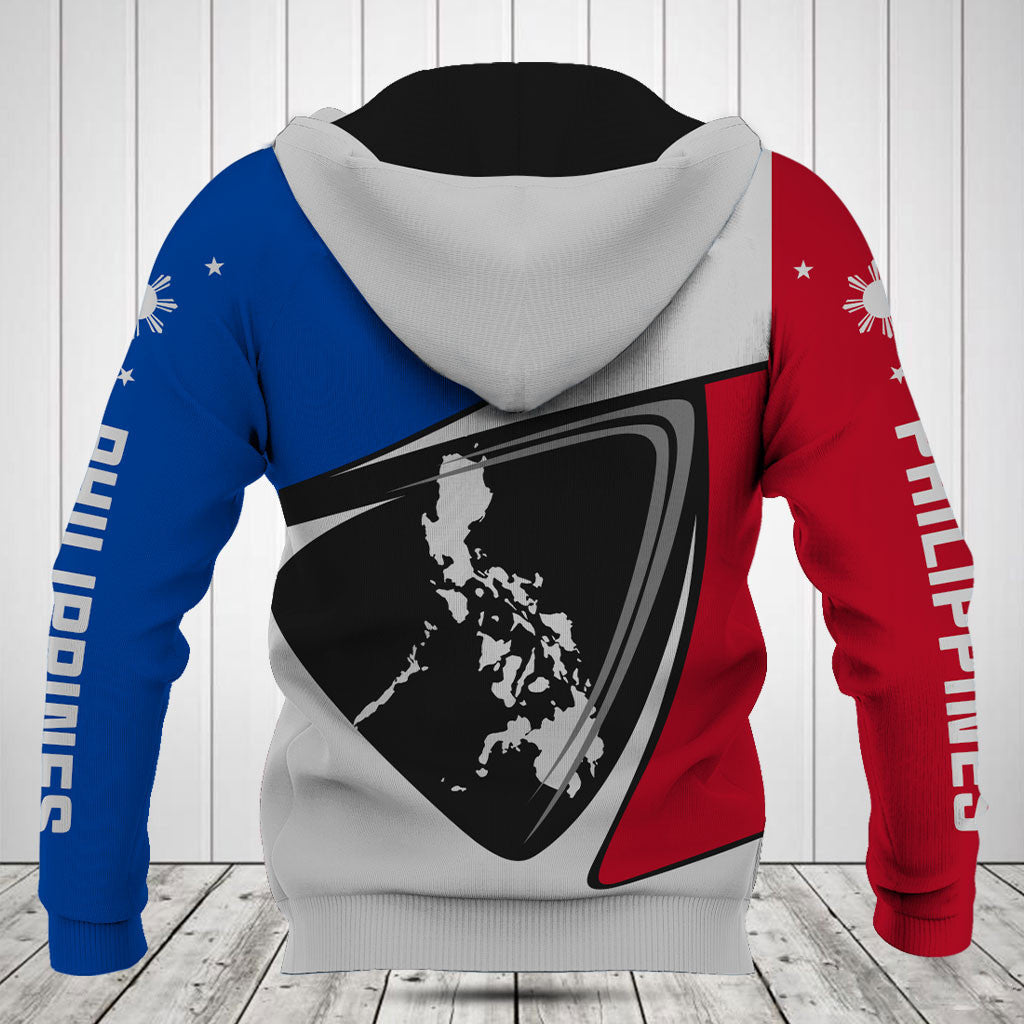 Customize Philippines Flag And Map Shirts