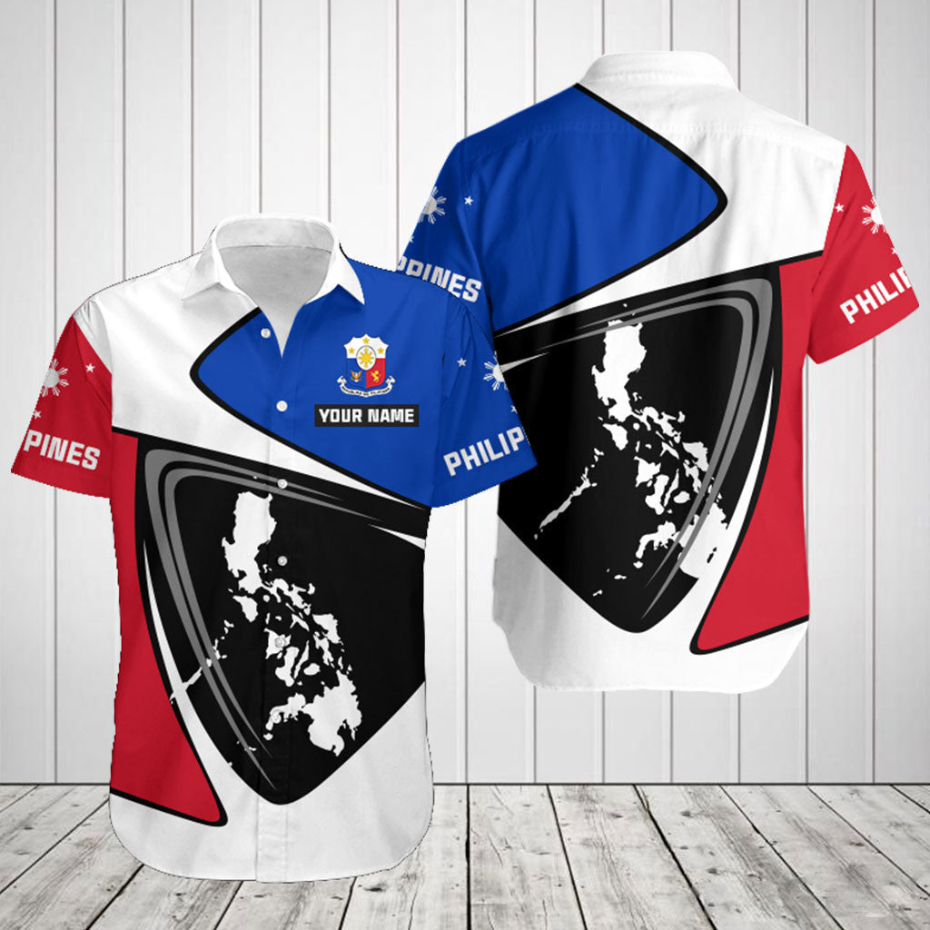 Customize Philippines Flag And Map Shirts