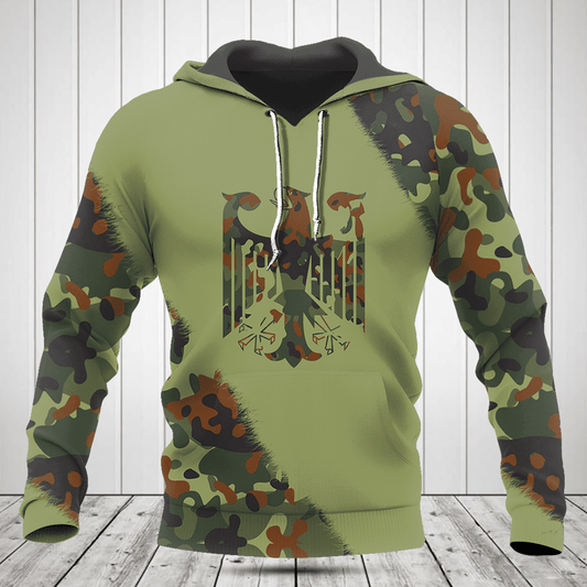 Deutschland Wappen Camo Shirts