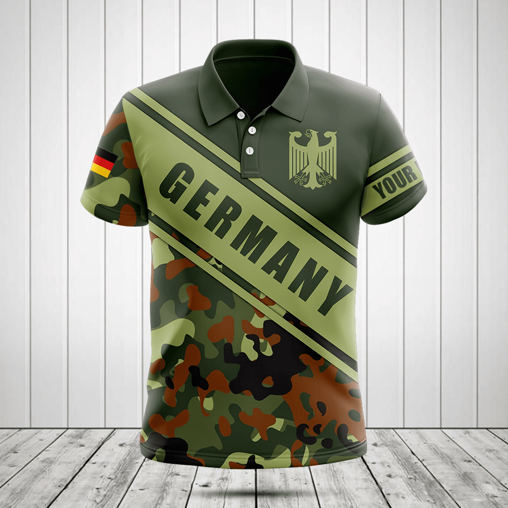 Deutschland Wappen Camouflage 3D Shirts anpassen