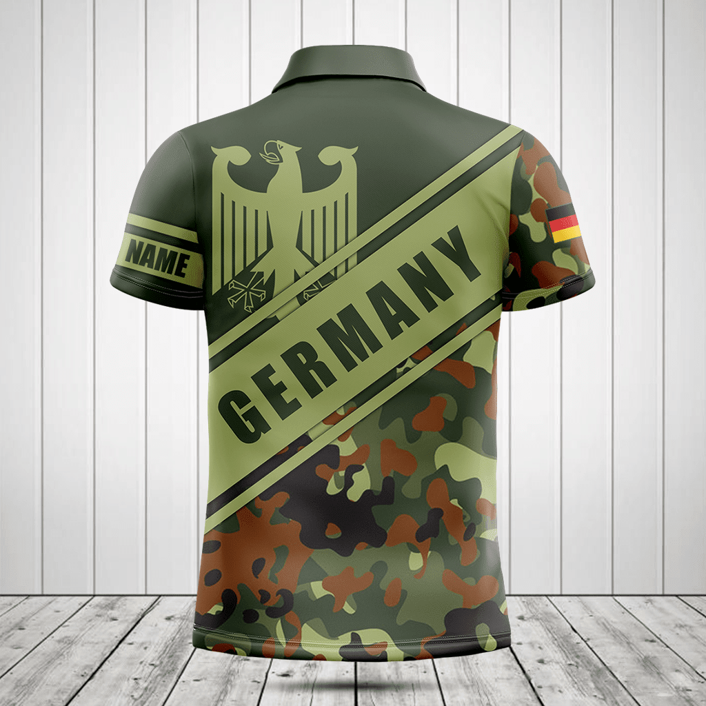 Deutschland Wappen Camouflage 3D Shirts anpassen