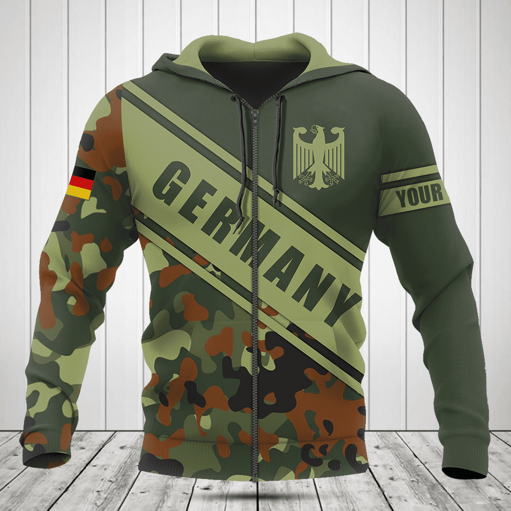 Deutschland Wappen Camouflage 3D Shirts anpassen