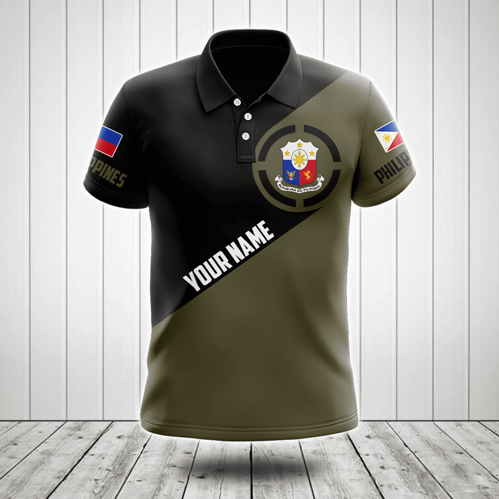 Customize Philippines Coat Of Arms Round Shirts