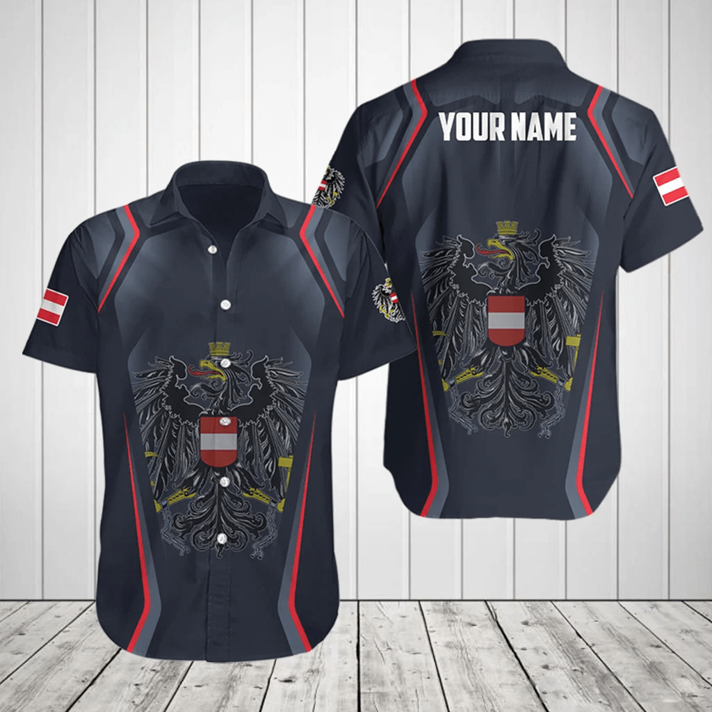 Customize Austria Coat Of Arms Print 3D Special Shirts