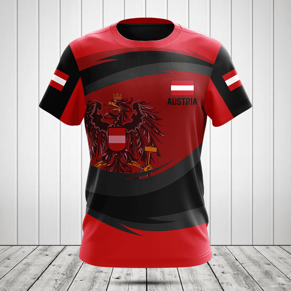 Customize Austria Eagle Tornado Shirts