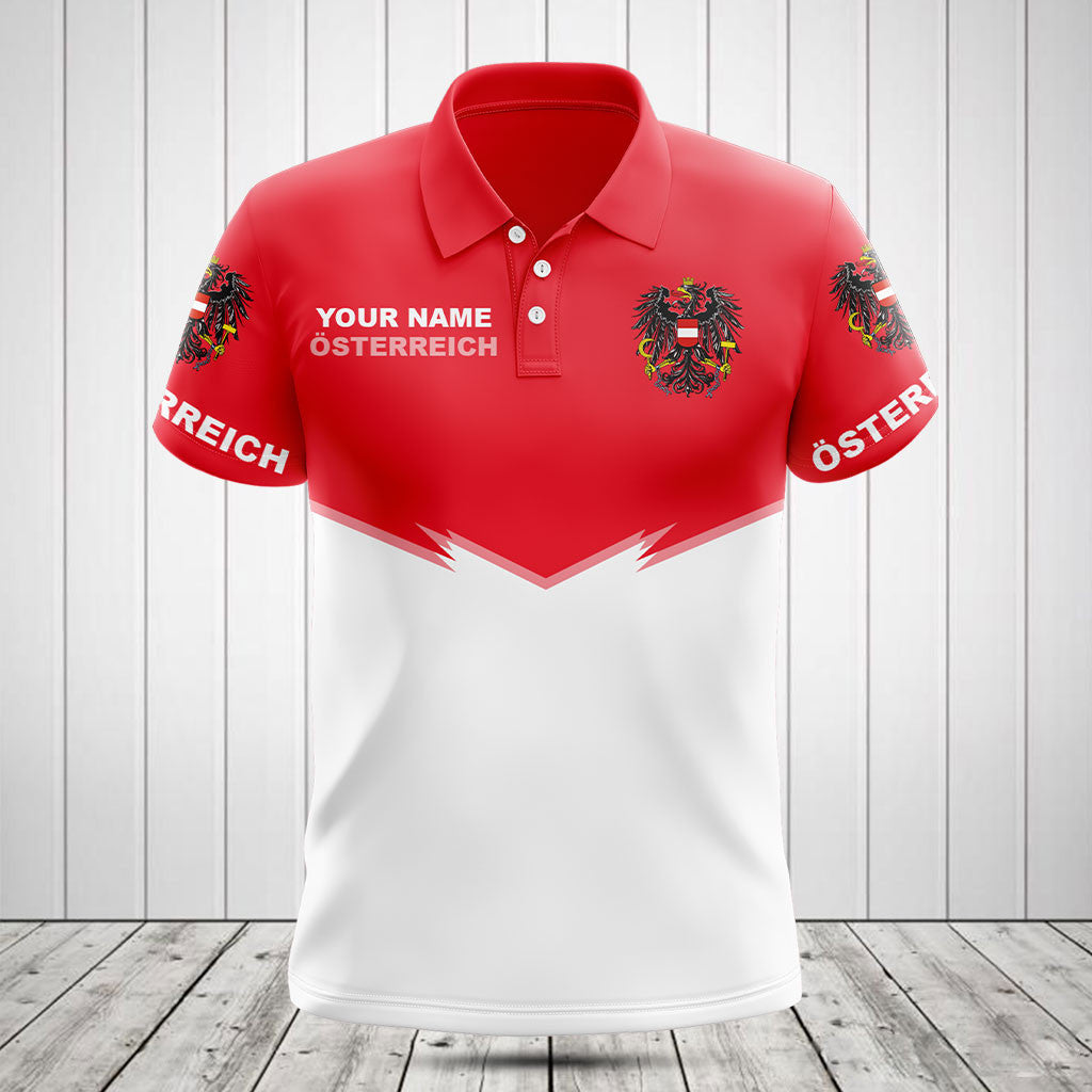 Personalisiere Österreich Energy Style Shirts