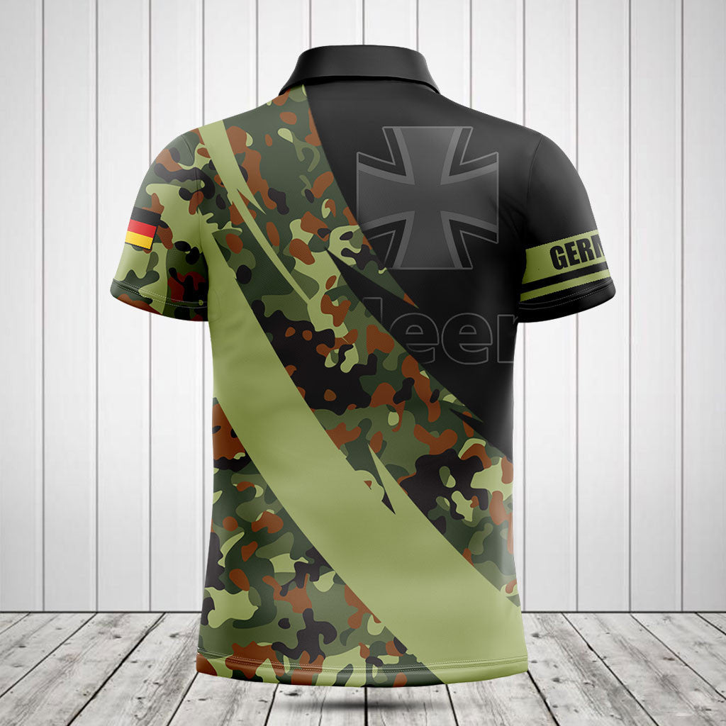 Customize German Army Camo Fire Style Shirts