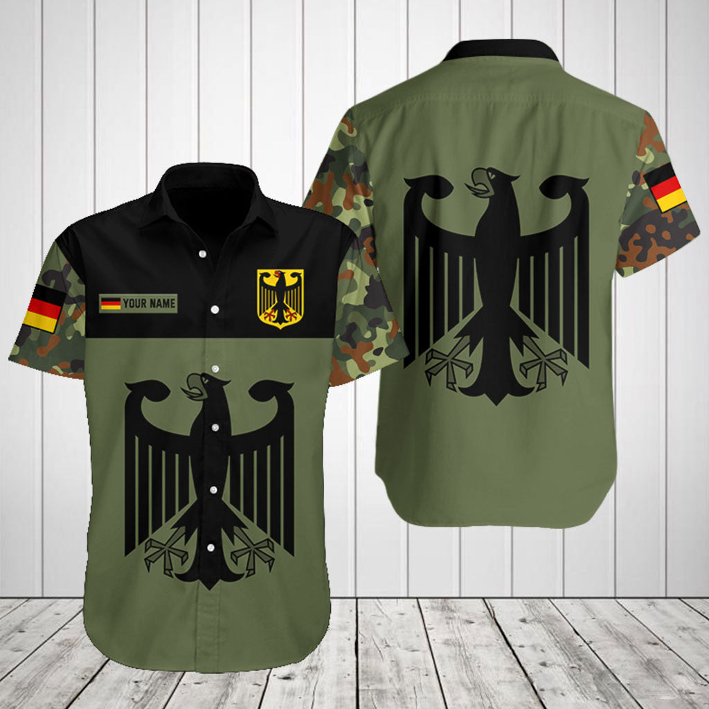 Customize Germany Black Coat of Arms Shirts