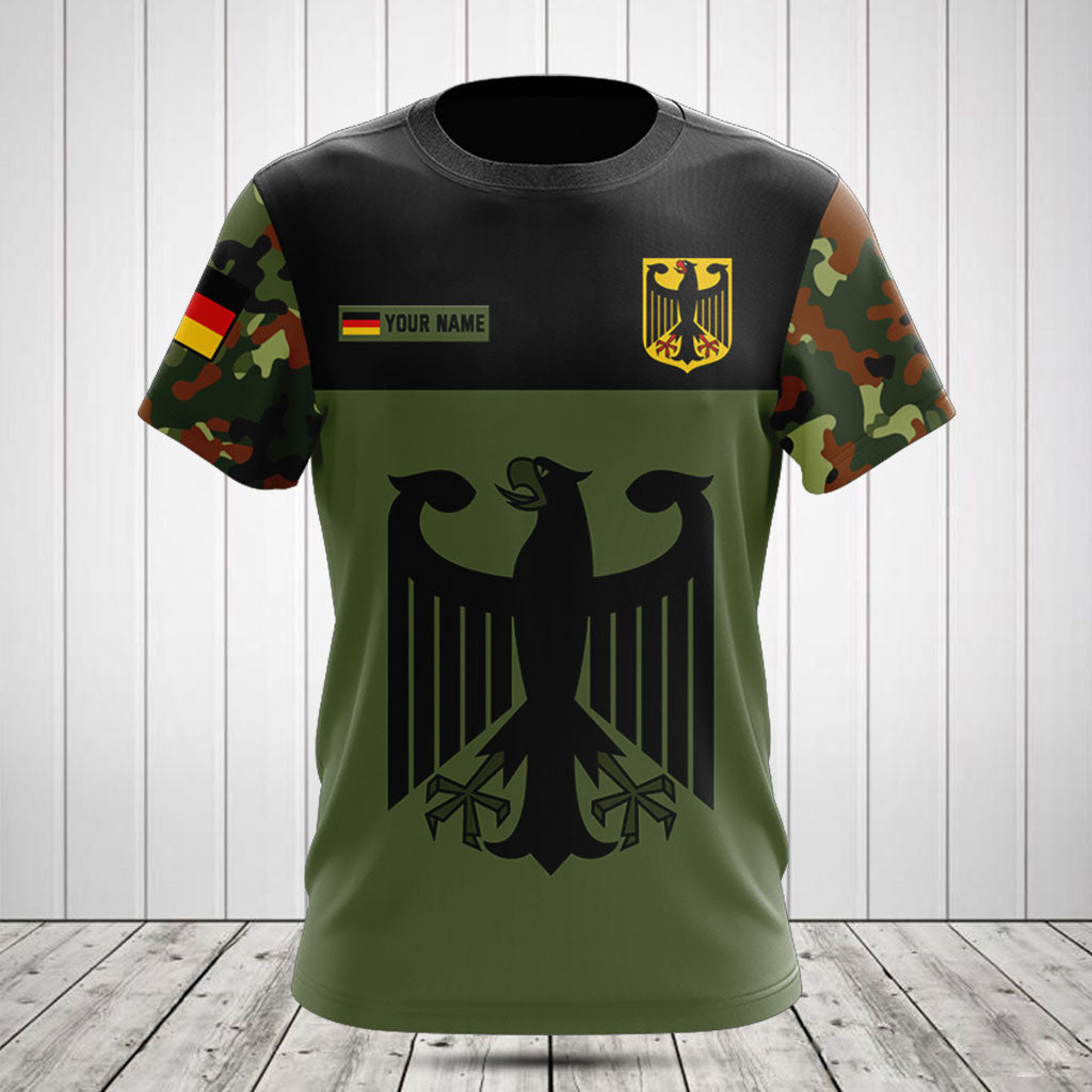 Customize Germany Black Coat of Arms Shirts