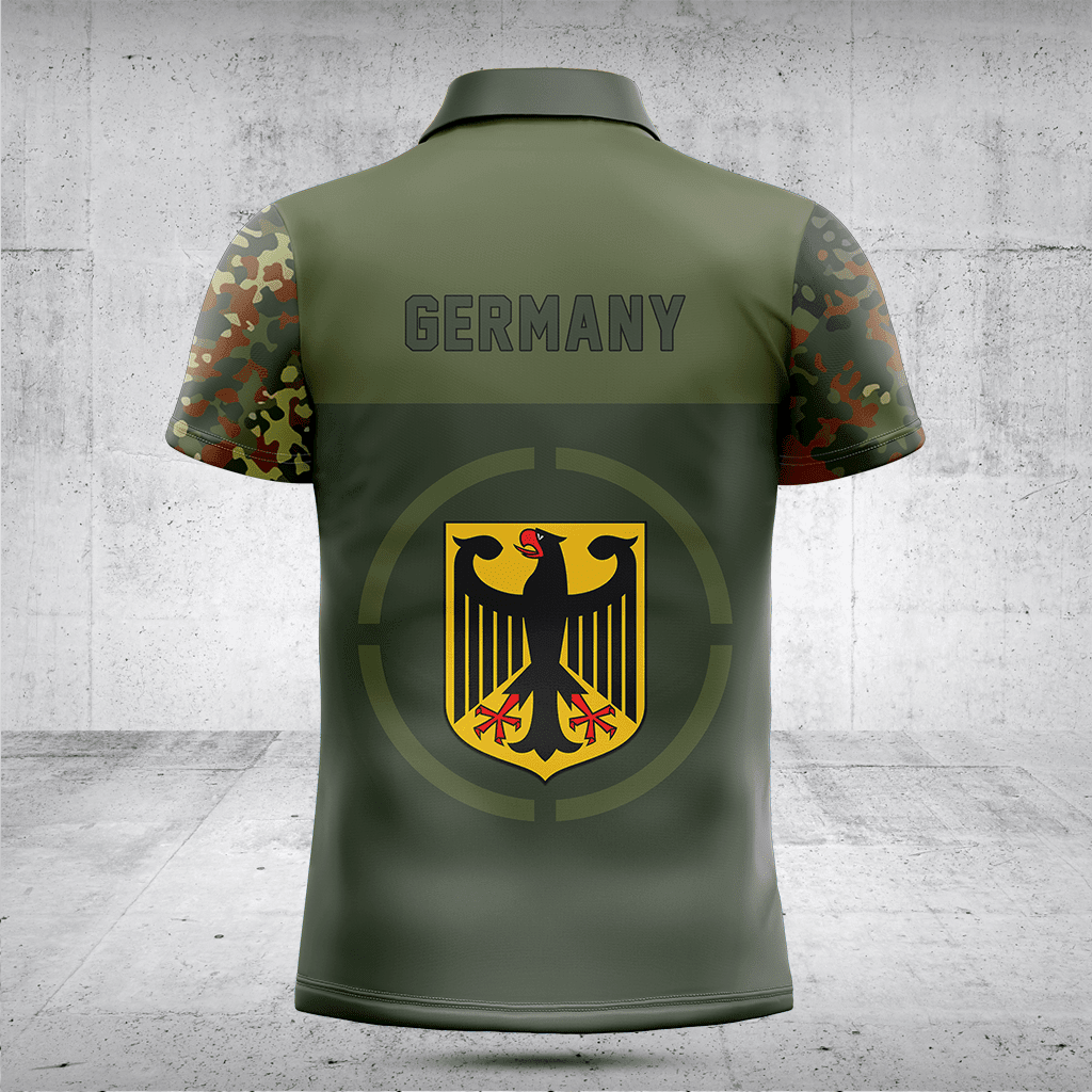 Anpassen Deutschland Wappen Camouflage Stil Shirts