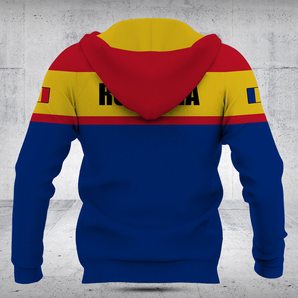 Customize Romania Flag - Blue Shirts