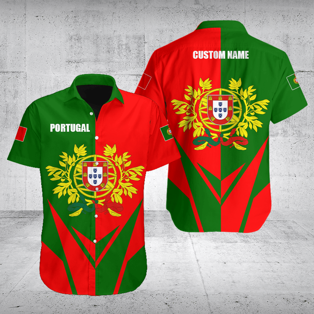 Portugal Wappen Flagge Pfeil Shirts